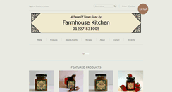 Desktop Screenshot of farmhousekitchen.net
